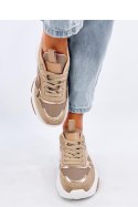 Sneakersy damskie BALTHA KHAKI - Inello - 39 Inello