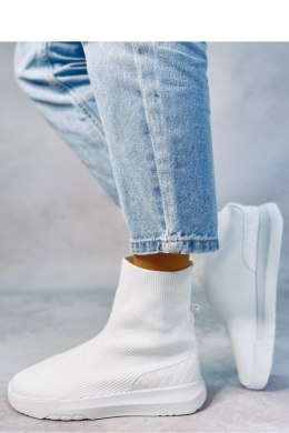 Sneakersy za kostkę skarpetkowe ERVIN WHITE - Inello - 37 Inello