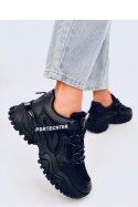 Sneakersy na koturnie BAINS BLACK - Inello - 39 Inello