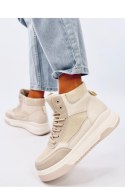 Sneakersy za kostkę RIESS BEIGE - Inello - 36 Inello