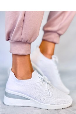 Buty sportowe na ukrytym koturnie CROFT WHITE - Inello - 39 Inello