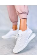 Buty sportowe na ukrytym koturnie CROFT WHITE - Inello - 39 Inello