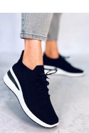 Buty sportowe na ukrytym koturnie CROFT BLACK - Inello - 38 Inello