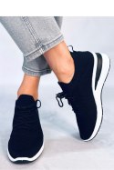 Buty sportowe na ukrytym koturnie CROFT BLACK - Inello - 38 Inello