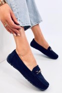 Mokasyny damskie zamszowe SOURD NAVY - Inello - 38 Inello