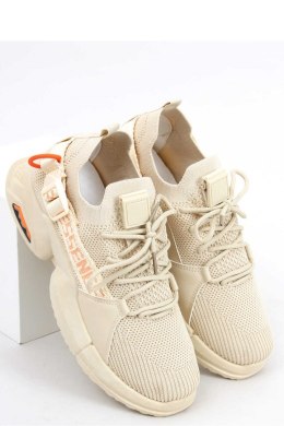 Buty sportowe skarpetkowe HIRAL BEIGE - Inello - 39 Inello