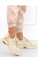 Buty sportowe skarpetkowe HIRAL BEIGE - Inello - 39 Inello