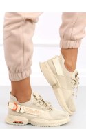 Buty sportowe skarpetkowe HIRAL BEIGE - Inello - 39 Inello