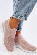 Sneakersy na koturnie skarpetkowe BAYOL PINK - Inello - 39 Inello