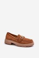 Mokasyny Model Lighas F003 Camel - Step in style - 36 Step in style