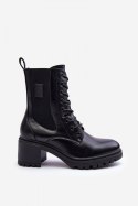 Botki Model Esnar 58129 Black - Step in style - 38 Step in style