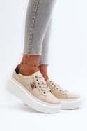 Buty Sportowe Model Pernalia Y138-8 Beige - Step in style - 39 Step in style