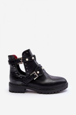 Botki Model Klarisa M327 Black - Step in style - 38 Step in style