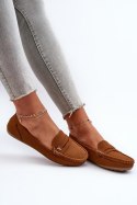 Mokasyny Model Iramarie DF879 Camel - Step in style - 41 Step in style