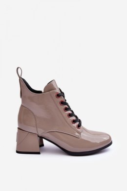 Botki Model S.Barski MR870-66 Dark Beige - Step in style - 37 Step in style