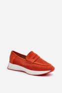 Mokasyny Model Inesqua 22-325 Orange - Step in style - 39 Step in style