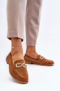 Mokasyny Model Misal 8336-79 Camel - Step in style - 36 Step in style