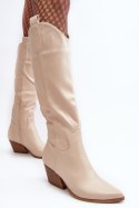 Kozaki Model Kaspella WS093 Light Beige - Step in style - 37 Step in style