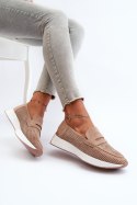 Mokasyny Model Inesqua 22-325 Beige - Step in style - 41 Step in style