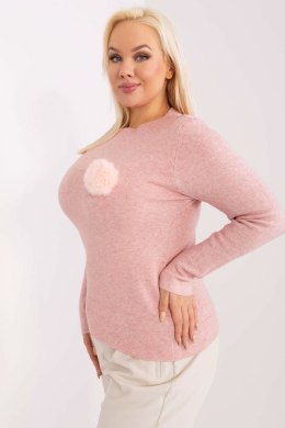 Sweter Damski Model PM-SW-PM-3706.10X Light Pink - Factory Price - XL/XXL Factory Price