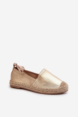 Espadryle Model Ismanne B-727 Gold - Step in style - 38 Step in style