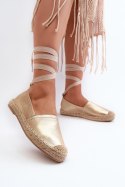 Espadryle Model Ismanne B-727 Gold - Step in style - 38 Step in style