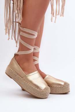 Espadryle Model Tailesse C-285 Gold - Step in style - 36 Step in style