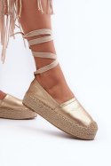 Espadryle Model Tailesse C-285 Gold - Step in style - 36 Step in style