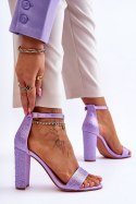 Sandały Model Idealistic H8-371 Violet - Step in style - 38 Step in style