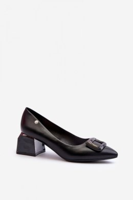 Czółenka Model Sarala 62101 Black - Step in style - 41 Step in style