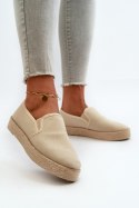 Espadryle Model Naloenma 24TX02-7698 Beige - Step in style - 36 Step in style