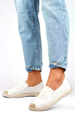 Espadryle Model 2202-8W White - PRIMO - 36 PRIMO