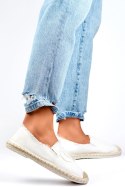 Espadryle Model 2202-8W White - PRIMO - 36 PRIMO