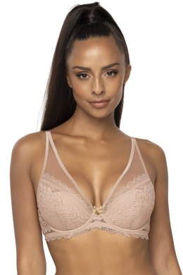 Biustonosz push up Biustonosz Push-up Model 0198/11 Estelle Beige - Mat - 65B Mat