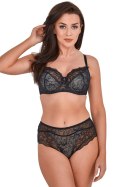 Biustonosz Soft Biustonosz Semi-Soft Model Hannah 1207 Black/Beige - Gaia - 70G Gaia