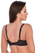 Biustonosz Soft Biustonosz Semi-Soft Model Hannah 1207 Black/Beige - Gaia - 70G Gaia