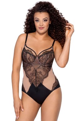 Gorsety, body, pasy Body Model Jardin 021 Black - Ava - 75G Ava